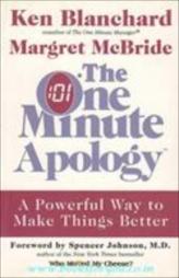 The One Minute Apology